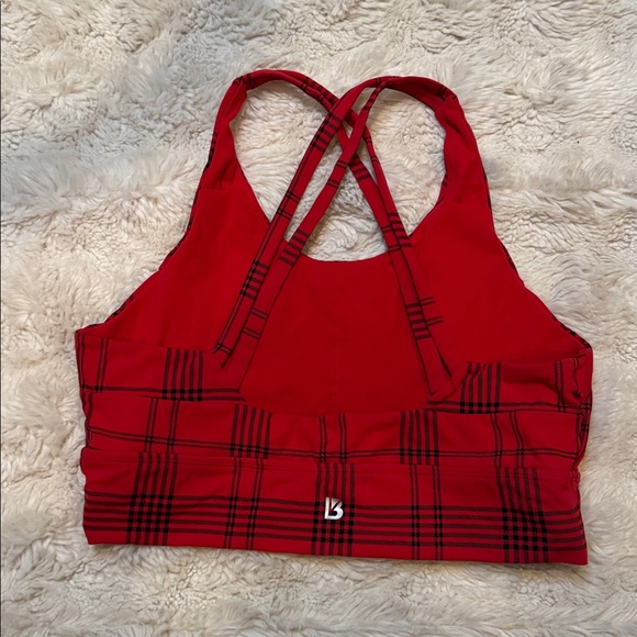 BuffBunny Red Plaid Top - Picture 3 of 3